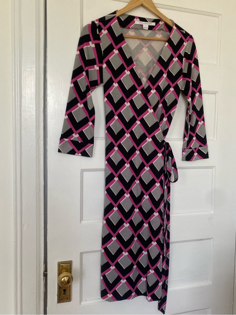 Diane Von Furstenberg Julian silk wrap dress